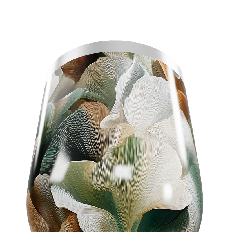 Copo Térmico Slim - Floral Colorido Inox