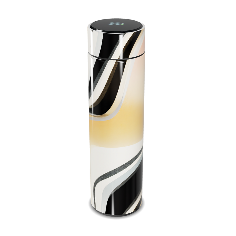 Garrafa Térmica Touch - Estampa Abstrata Colorida