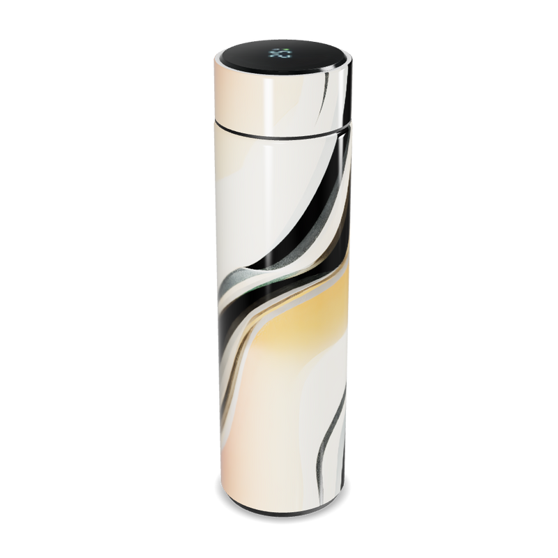 Garrafa Térmica Touch - Estampa Abstrata Colorida