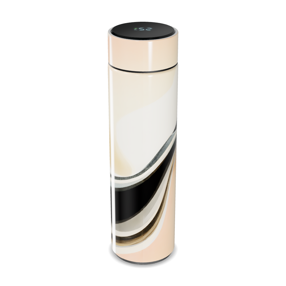 Garrafa Térmica Touch - Estampa Abstrata Colorida