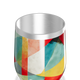 Copo Térmico Slim - Estampa Colorida Geométrica