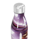 Garrafa Inox - Roxa com Estampa Abstrata