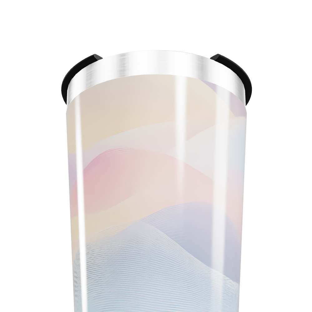 Copo Térmico - Estampa Ondulada Colorida