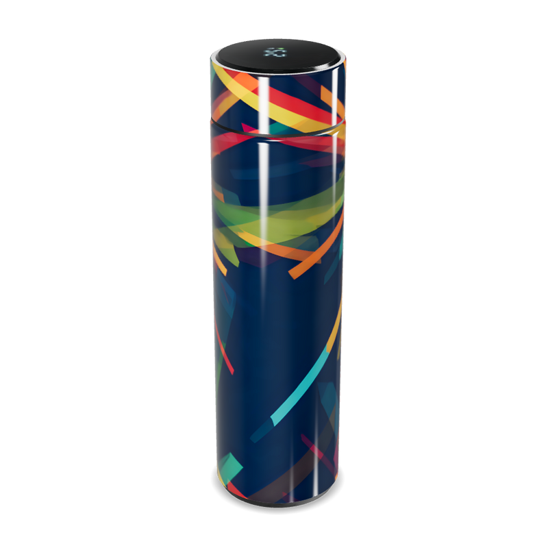 Garrafa Térmica Touch - Estampa Colorida Digital