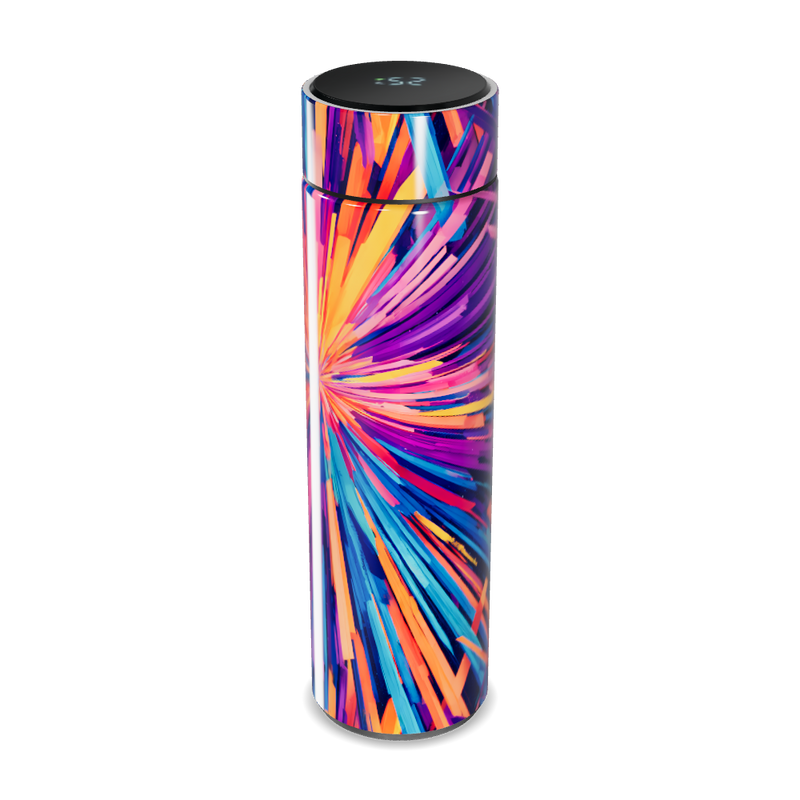 Garrafa Térmica Touch - Estampa Colorida Digital