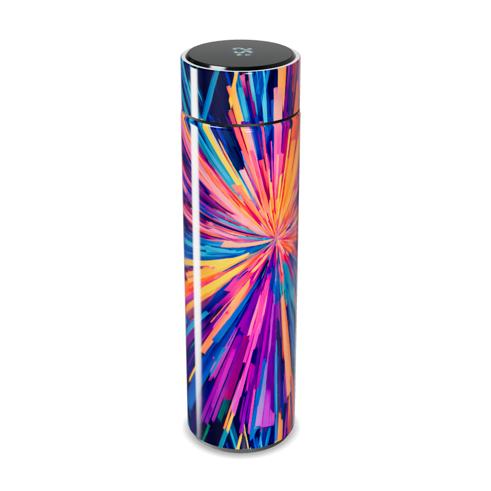 Garrafa Térmica Touch - Estampa Colorida Digital