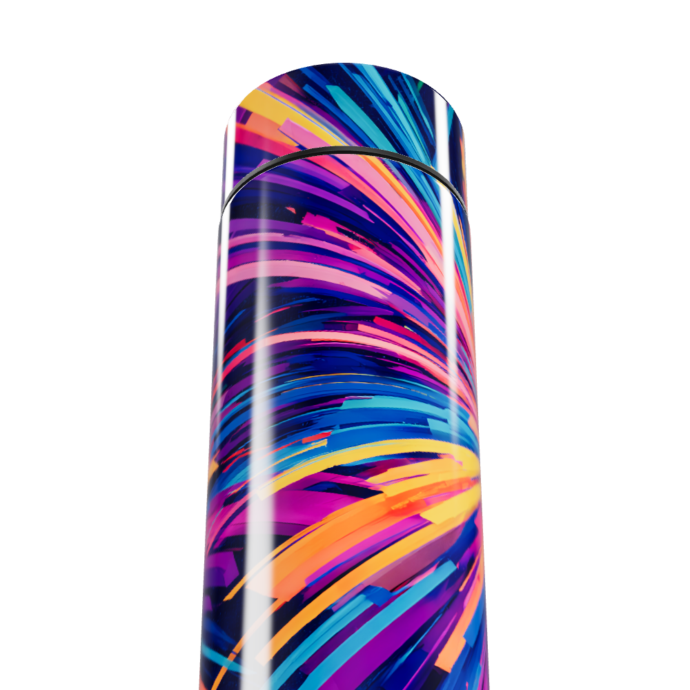 Garrafa Térmica Touch - Estampa Colorida Digital