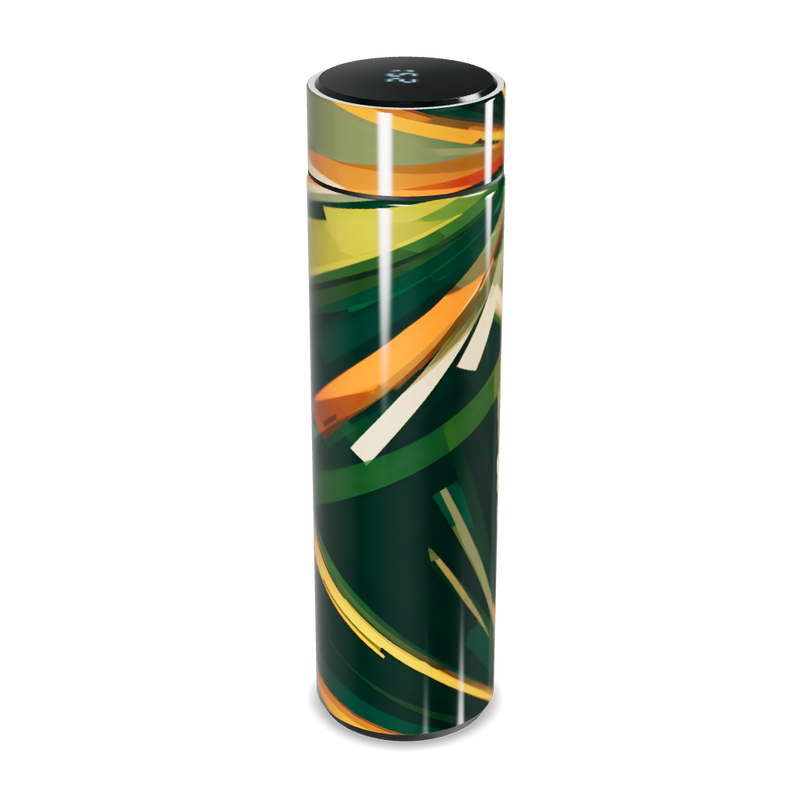 Garrafa Térmica Touch - Estampa Abstrata Colorida