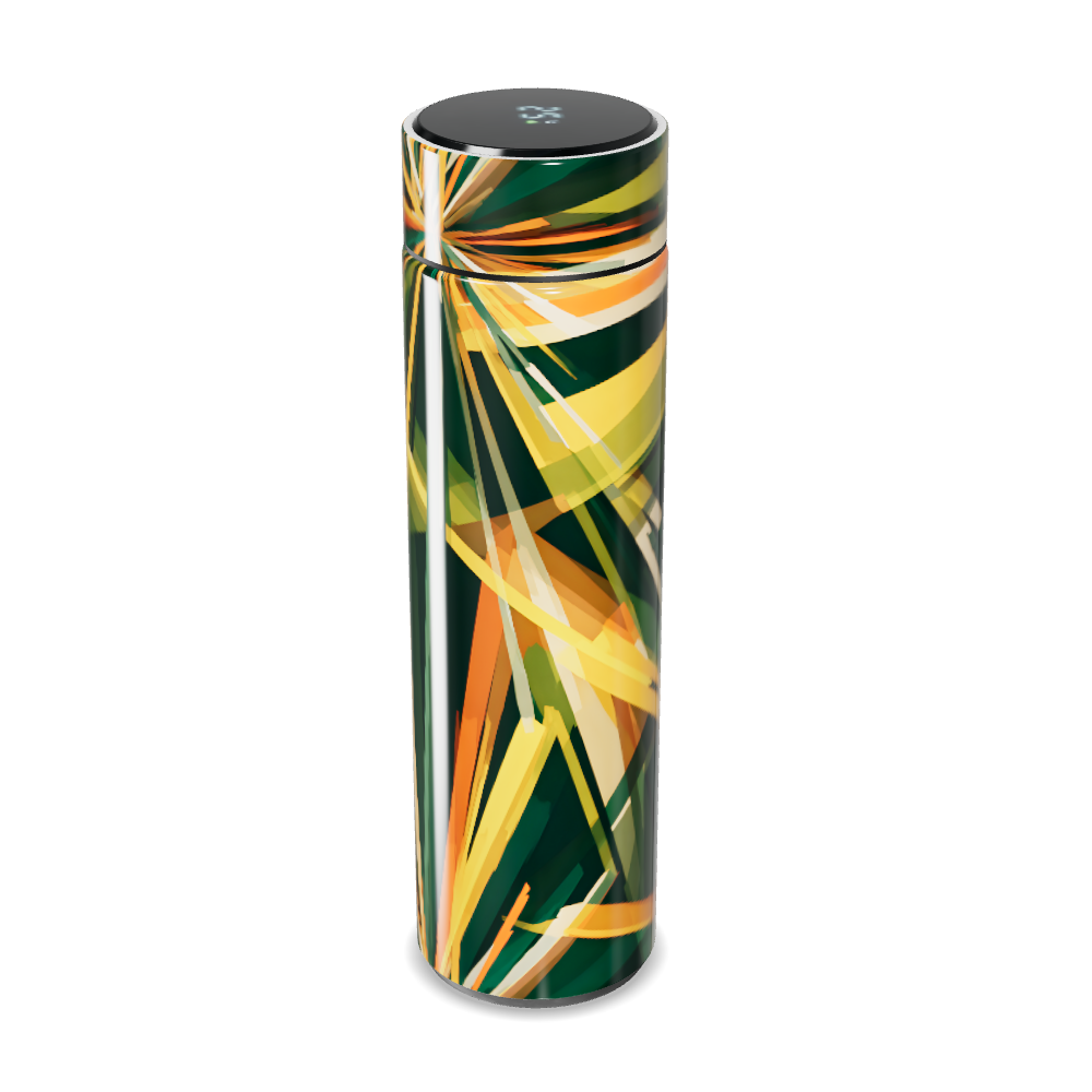 Garrafa Térmica Touch - Estampa Abstrata Colorida