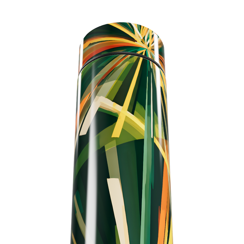 Garrafa Térmica Touch - Estampa Abstrata Colorida