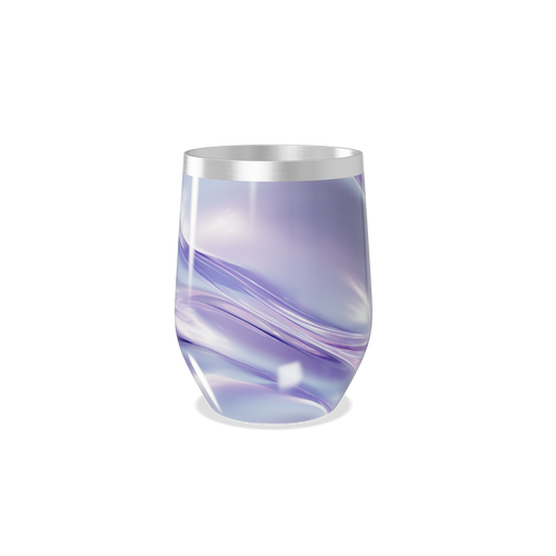 Copo Térmico Slim - Roxo Marmorizado Aço inox