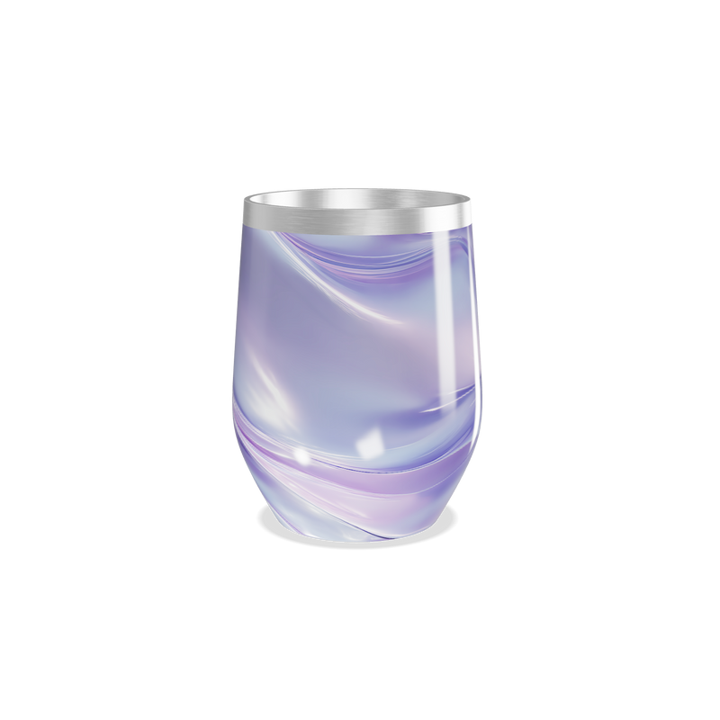 Copo Térmico Slim - Roxo Marmorizado Aço inox