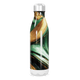 Garrafa Inox - Verde e Dourado Marmorizada