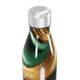 Garrafa Inox - Verde e Dourado Marmorizada
