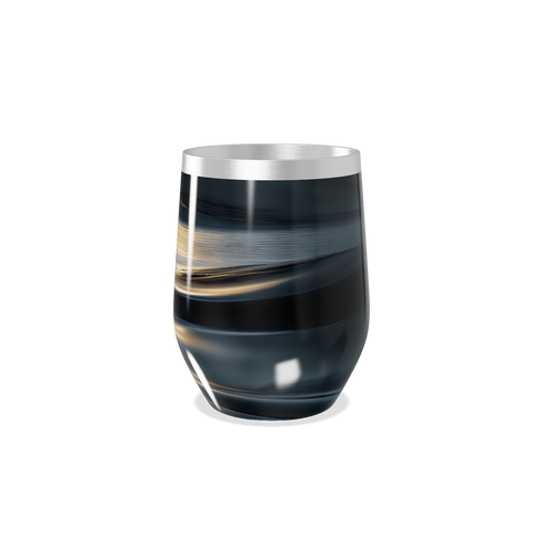 Copo Térmico Slim - Preto com Listras