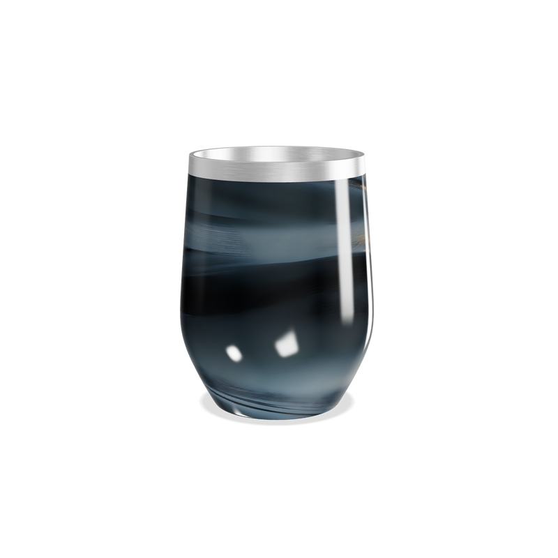 Copo Térmico Slim - Preto com Listras