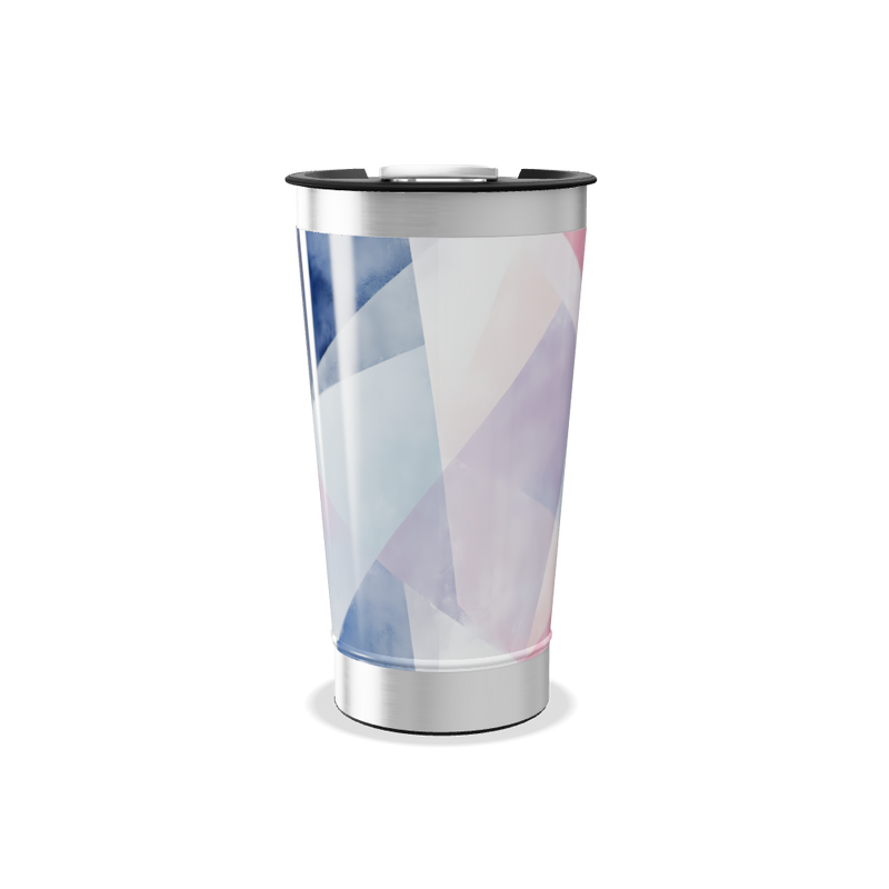 Copo Térmico - Estampa Geométrica Colorida