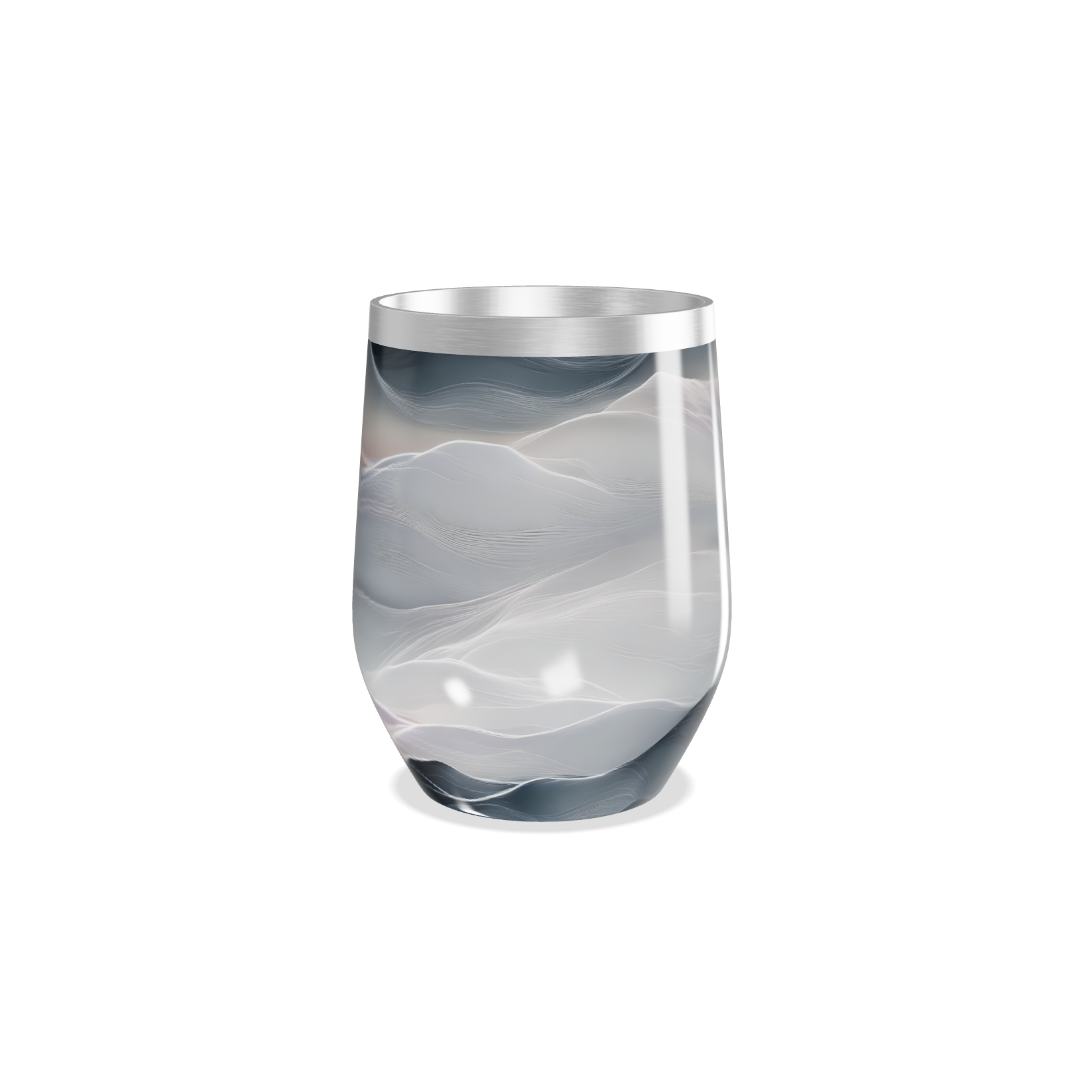 Copo Térmico Slim - Mármore Multicolorido