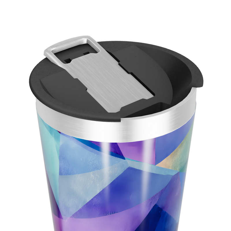 Copo Térmico - Estampa Geométrica Colorida