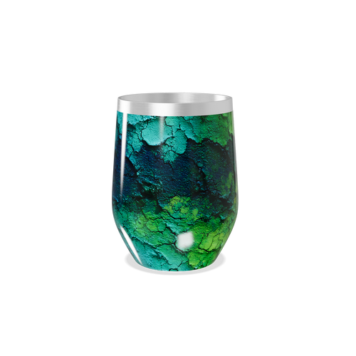 Copo Térmico Slim - Verde Texturizado Inox