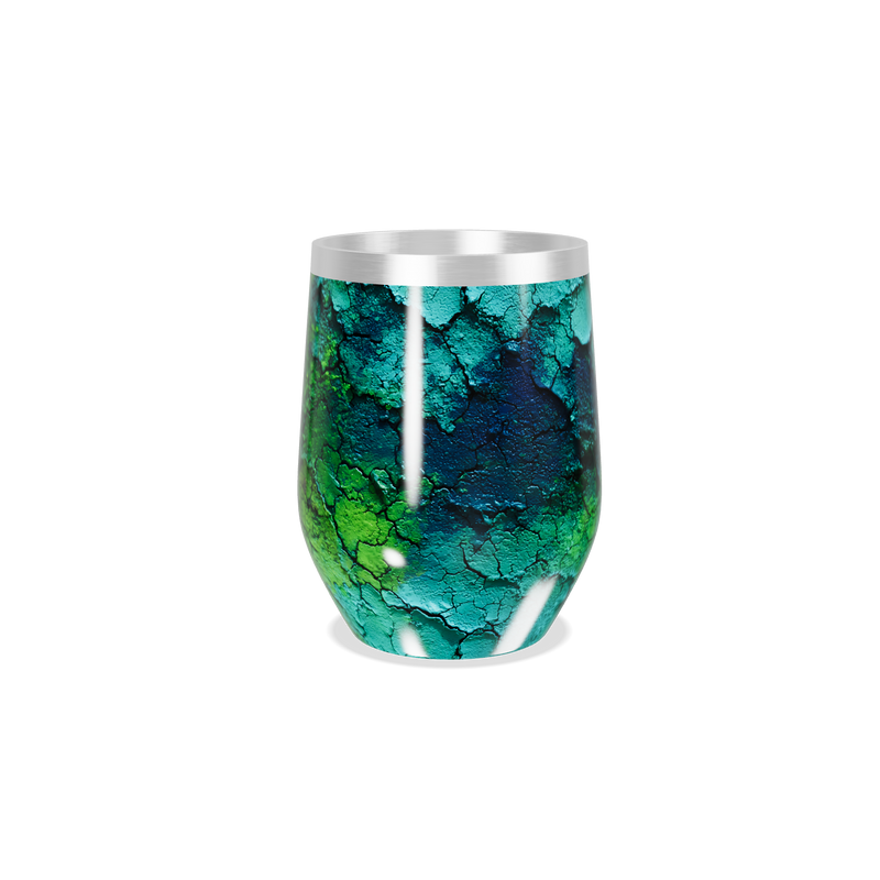 Copo Térmico Slim - Verde Texturizado Inox