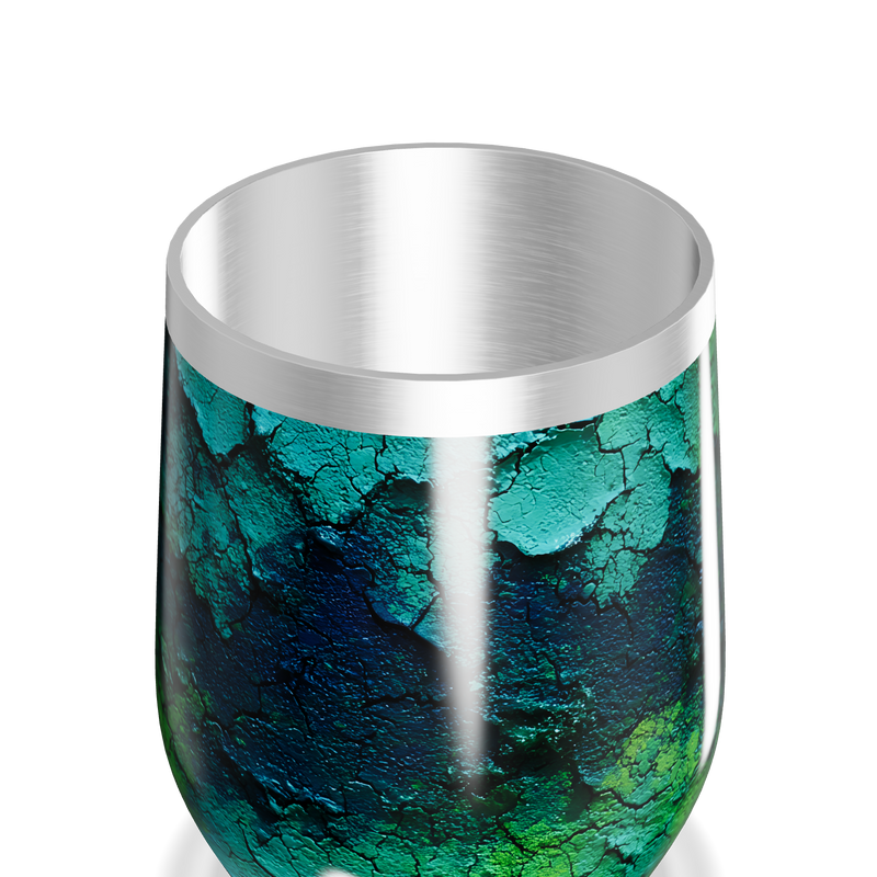 Copo Térmico Slim - Verde Texturizado Inox