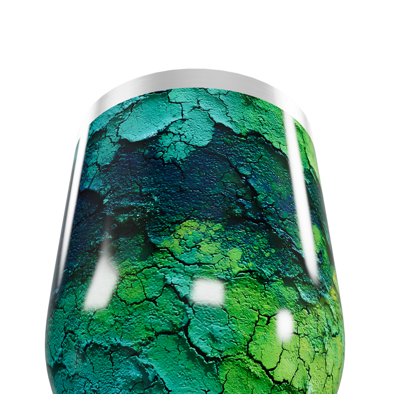 Copo Térmico Slim - Verde Texturizado Inox