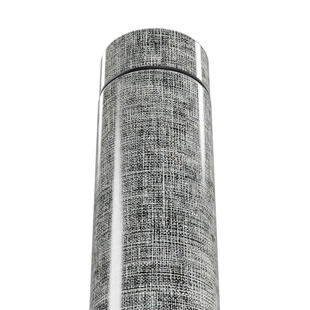 Garrafa Térmica Touch - Texturizada Digital Cinza