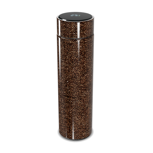 Garrafa Térmica Touch - Marrom Texturizada