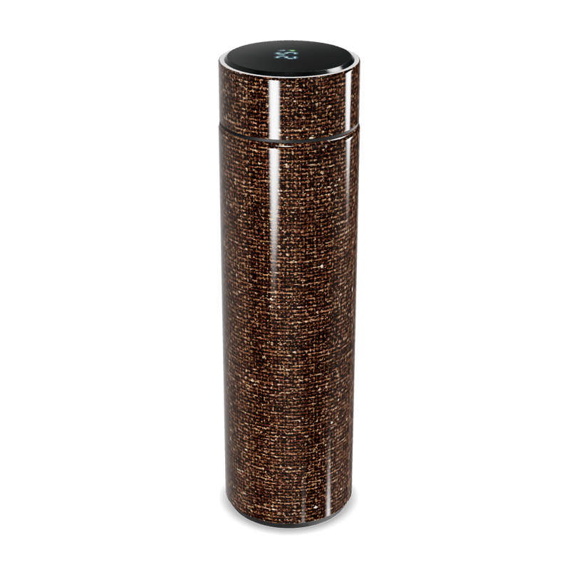 Garrafa Térmica Touch - Marrom Texturizada