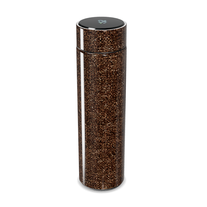 Garrafa Térmica Touch - Marrom Texturizada