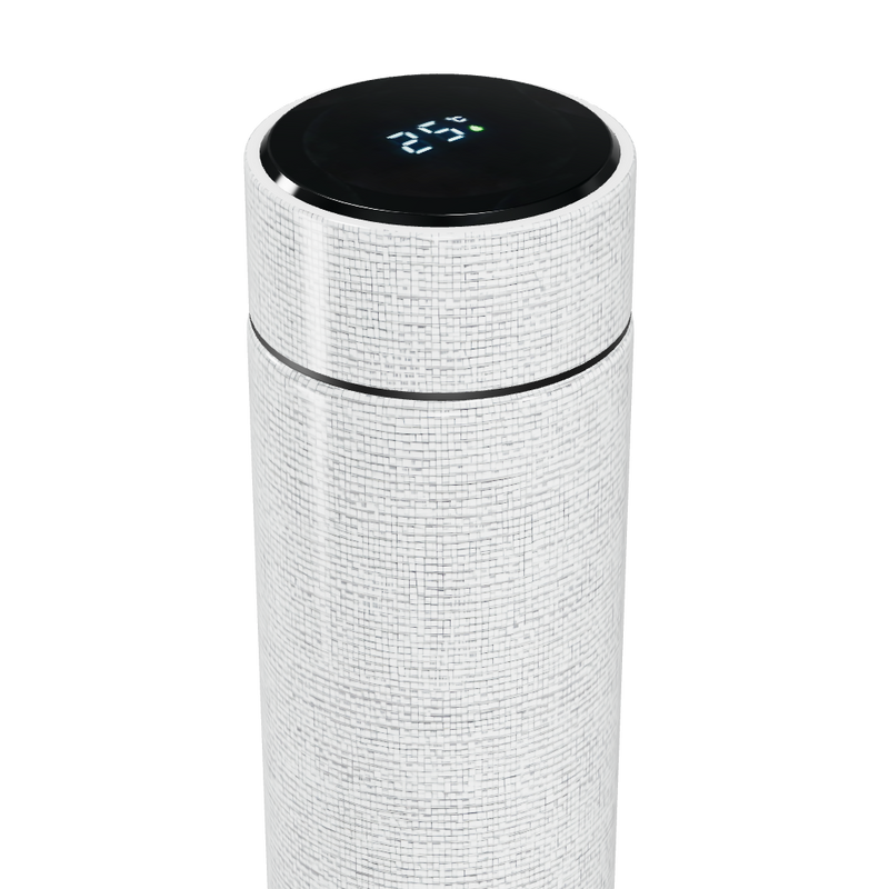 Garrafa Térmica Touch - Branca com Display Digital