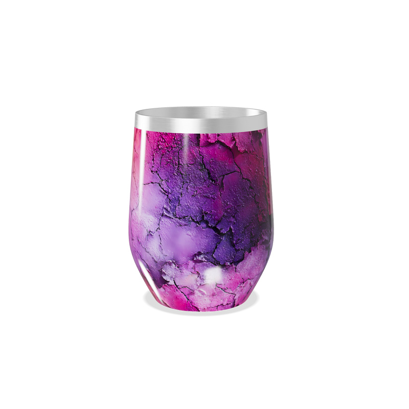 Copo Térmico Slim - Roxo Texturizado