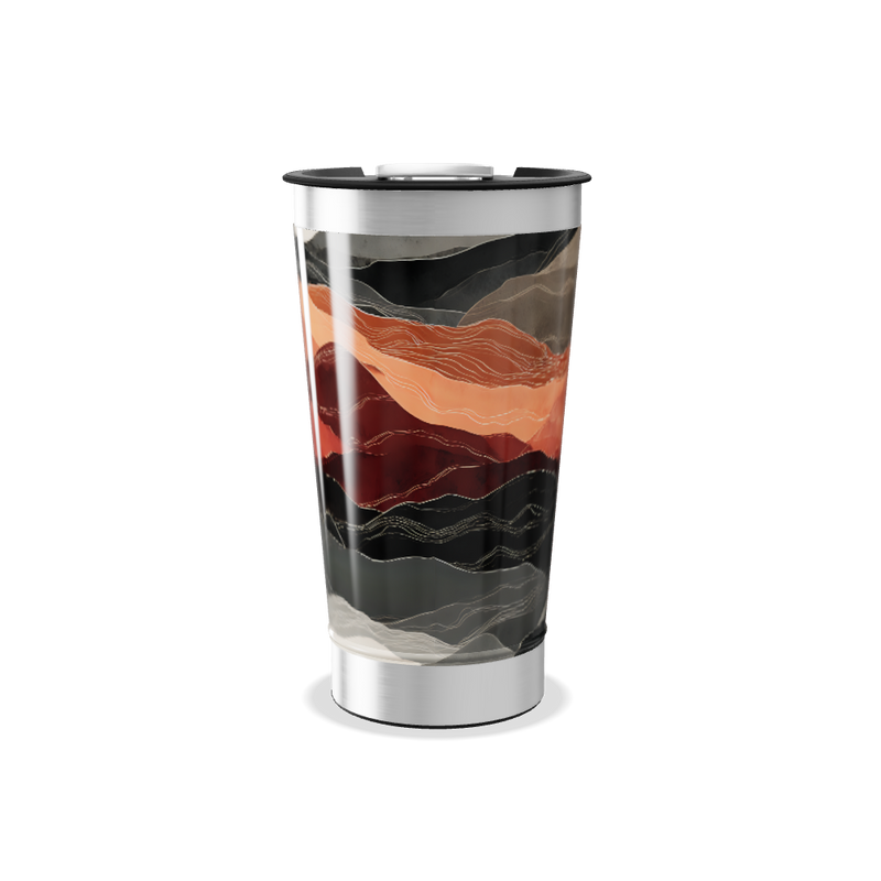 Copo Térmico - Ondas Coloridas