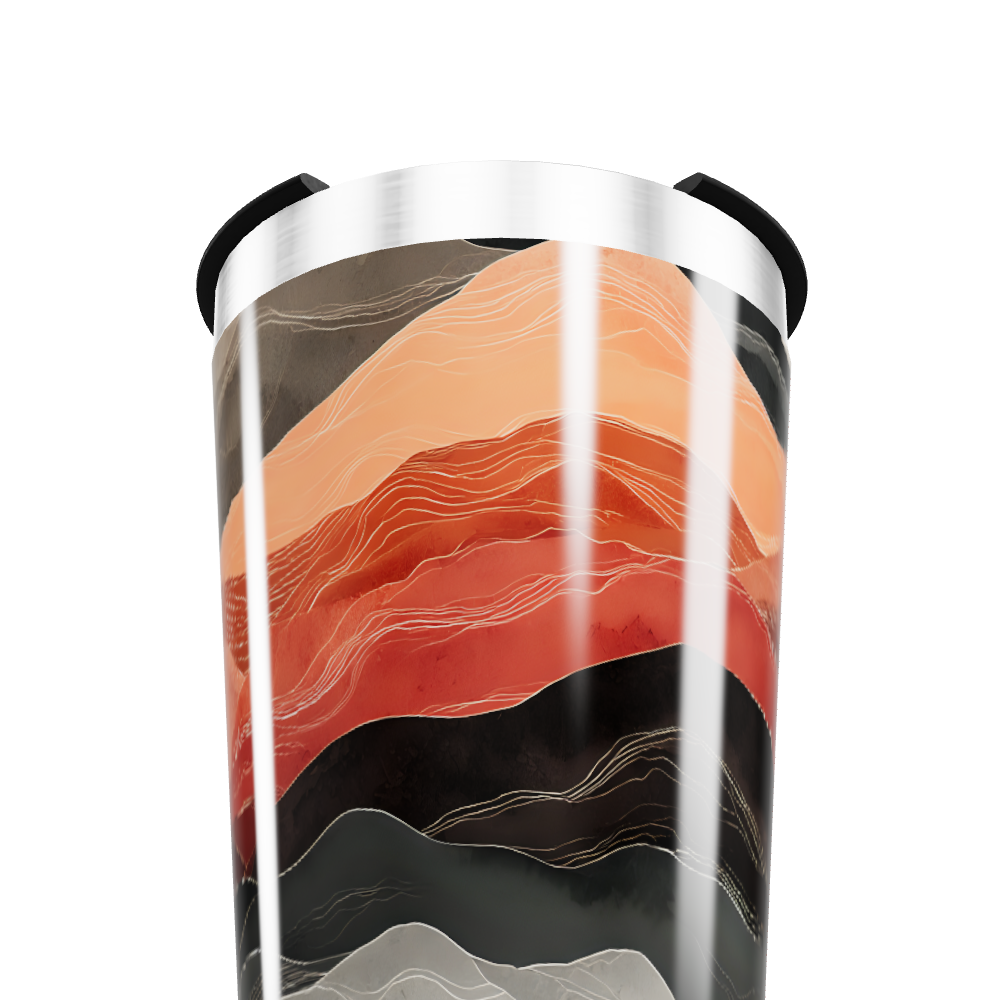 Copo Térmico - Ondas Coloridas