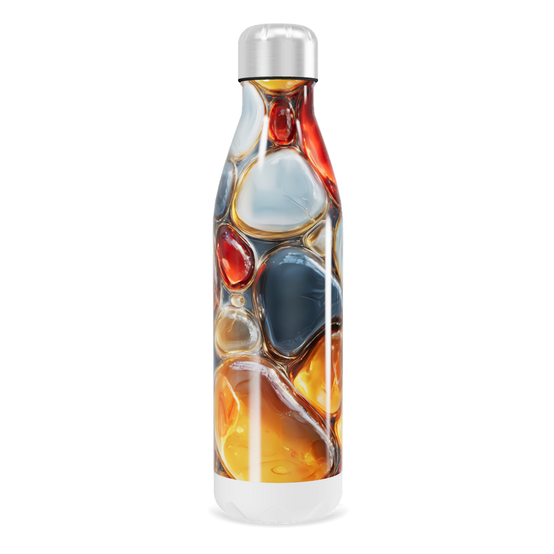 Garrafa Inox - Estampa Colorida Moderna