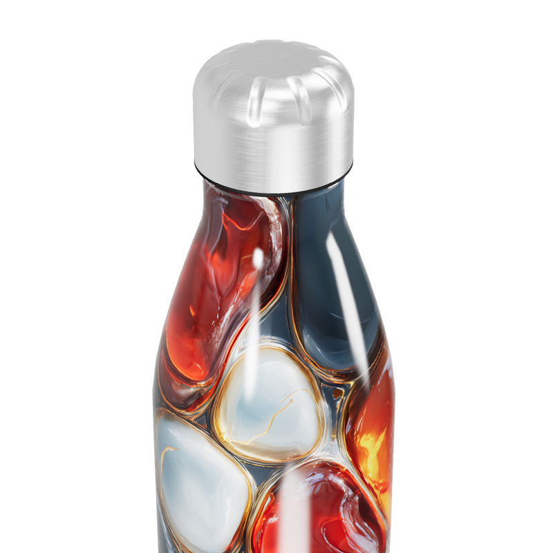 Garrafa Inox - Estampa Colorida Moderna