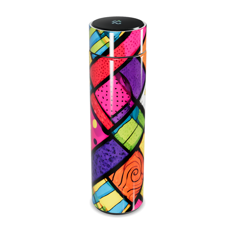 Garrafa Térmica Touch - Colorida Estampada