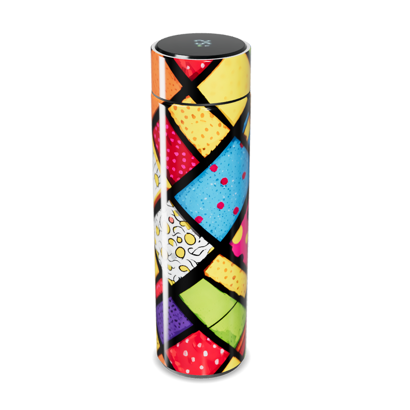 Garrafa Térmica Touch - Colorida Estampada