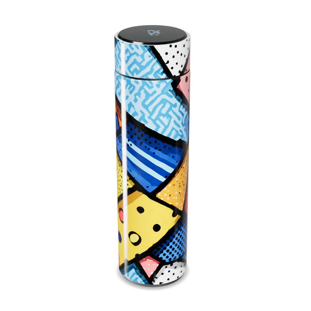 Garrafa Térmica Touch - Estampa Colorida