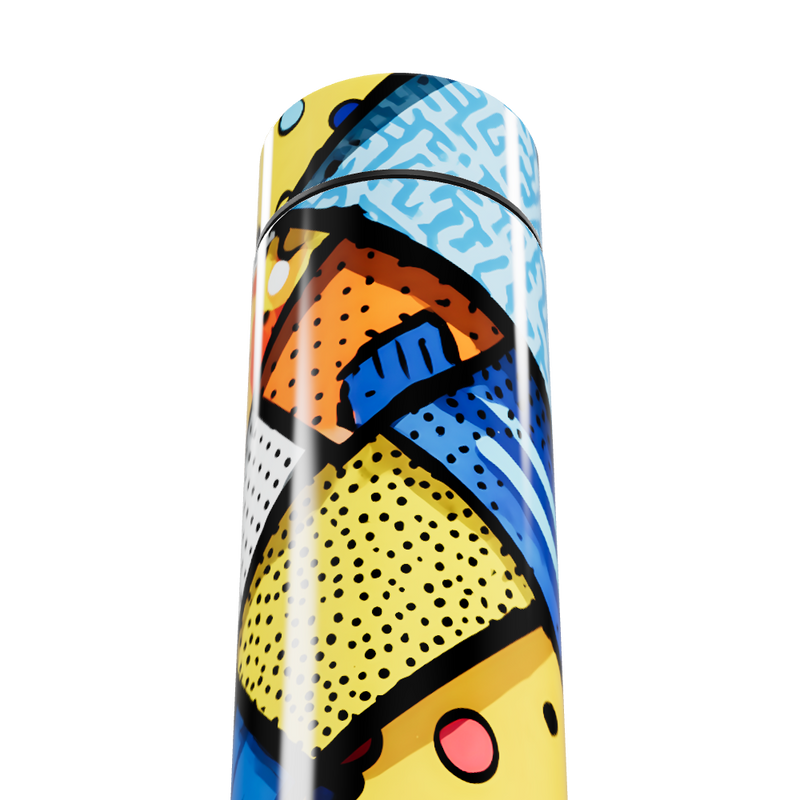 Garrafa Térmica Touch - Estampa Colorida