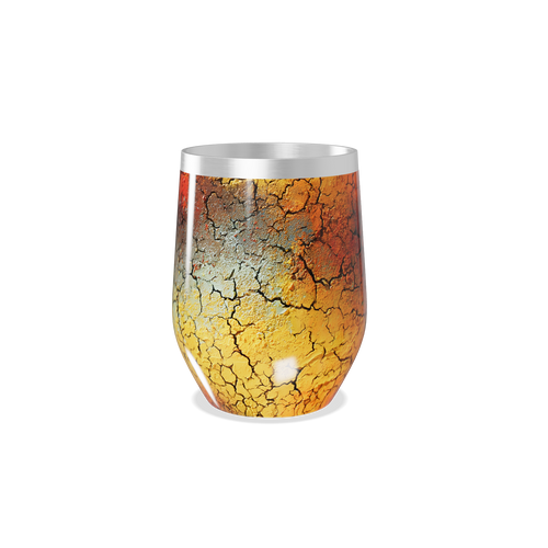 Copo Térmico Slim - Estampa Craquelada Colorida