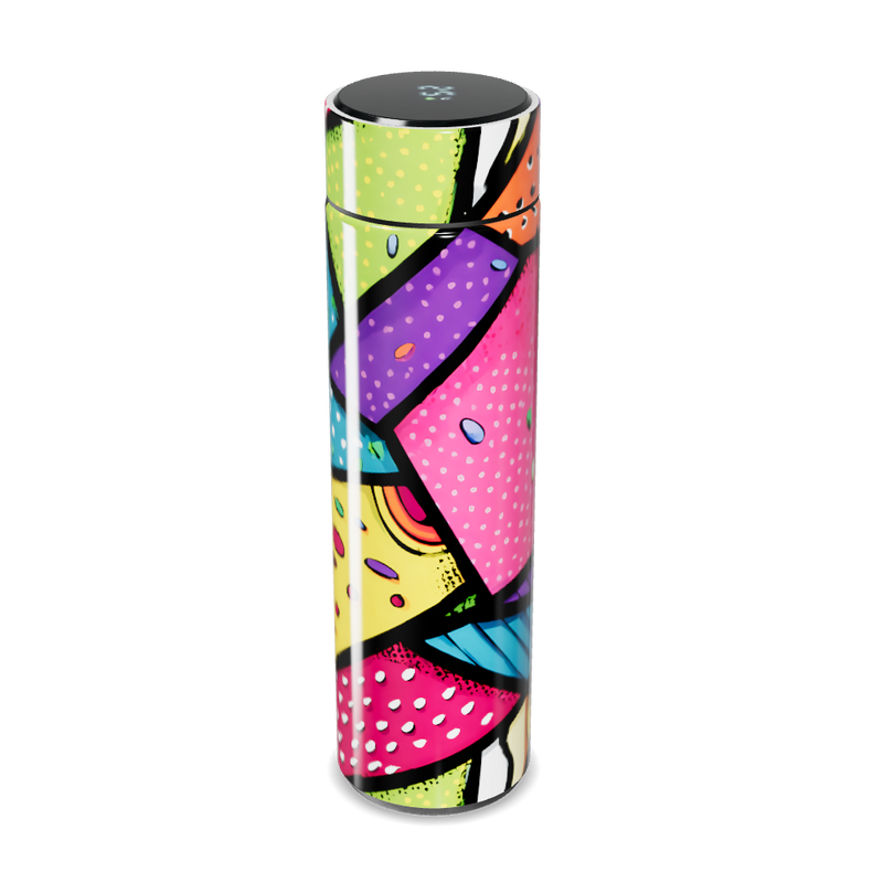 Garrafa Térmica Touch - Estampa Colorida Arte