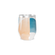 Copo Térmico Slim - Azul e Bege Geométrico