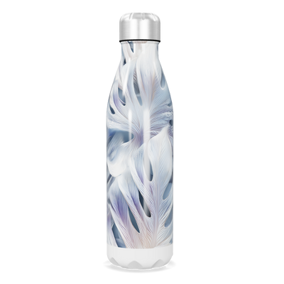 Garrafa Inox - Estampa Folhas Coloridas