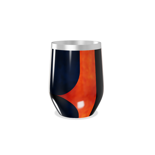 Copo Térmico Slim - Design Colorido Inox