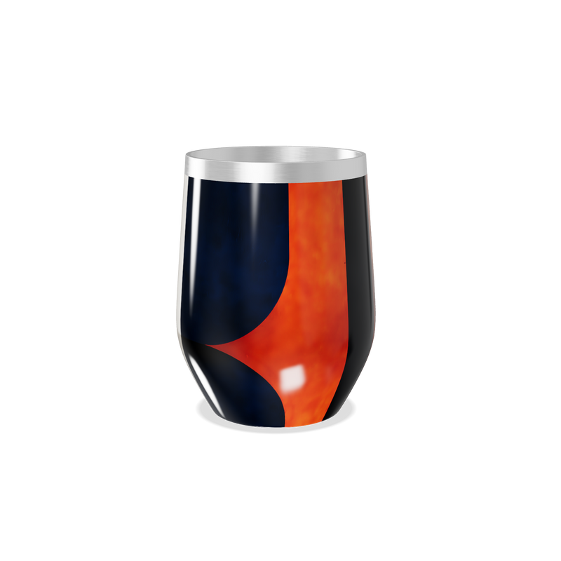 Copo Térmico Slim - Design Colorido Inox