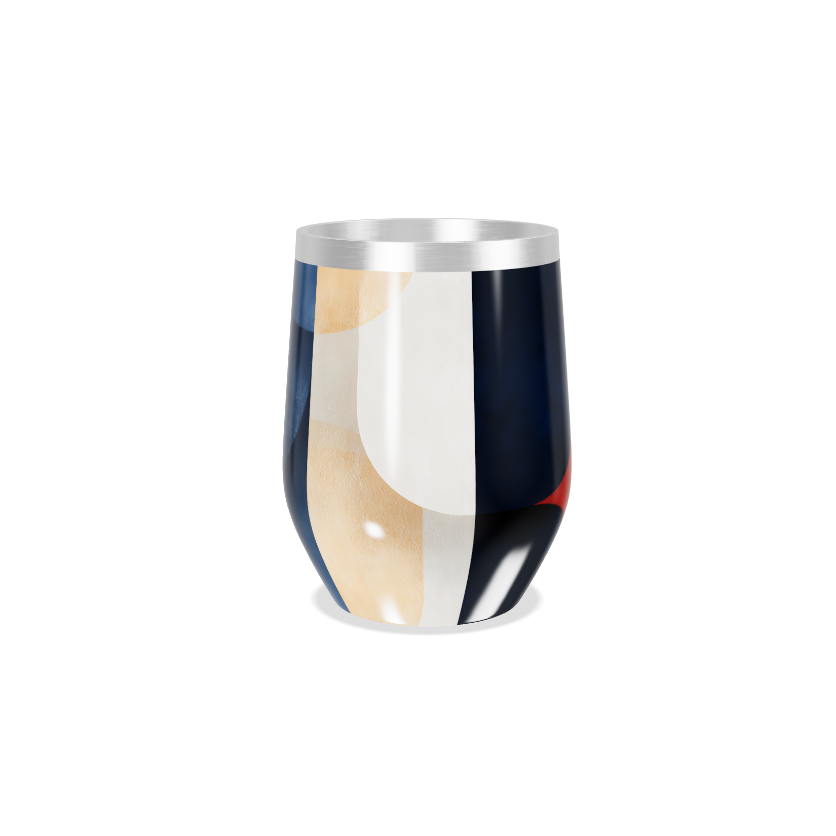 Copo Térmico Slim - Design Colorido Inox