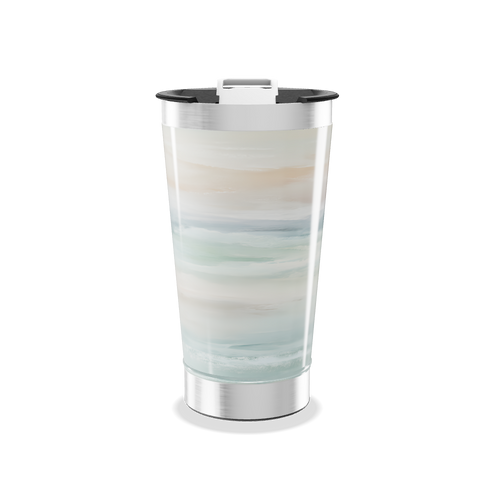 Copo Térmico - Estampa Pastel Aquarela