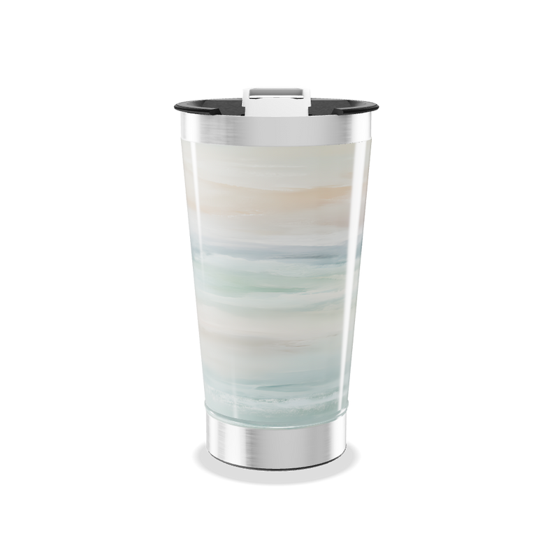 Copo Térmico - Estampa Pastel Aquarela